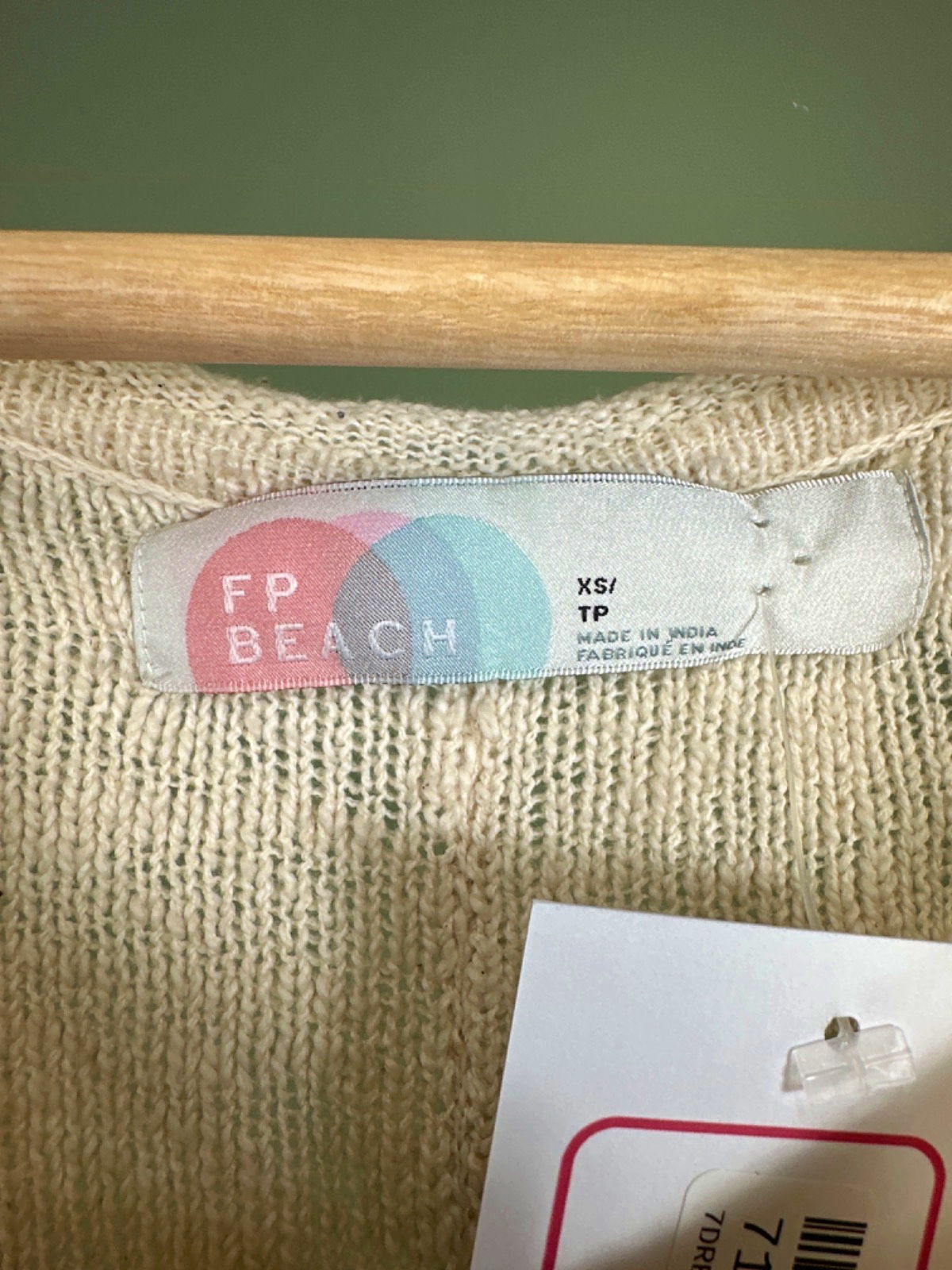 Free People Cream Jumpsuit UK XS