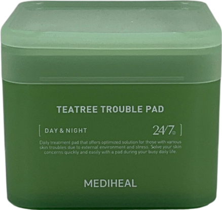 mediheal Teatree Trouble Pads (100 Pads) 170ml