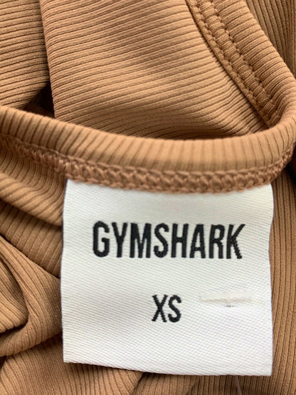 Gymshark Brown Long Sleeve Top UK XS