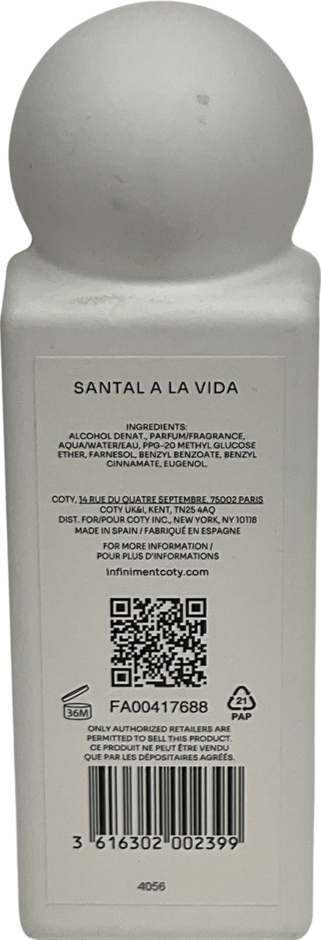 coty Santal A La Vida Parfum Santal A La Vida 75ml