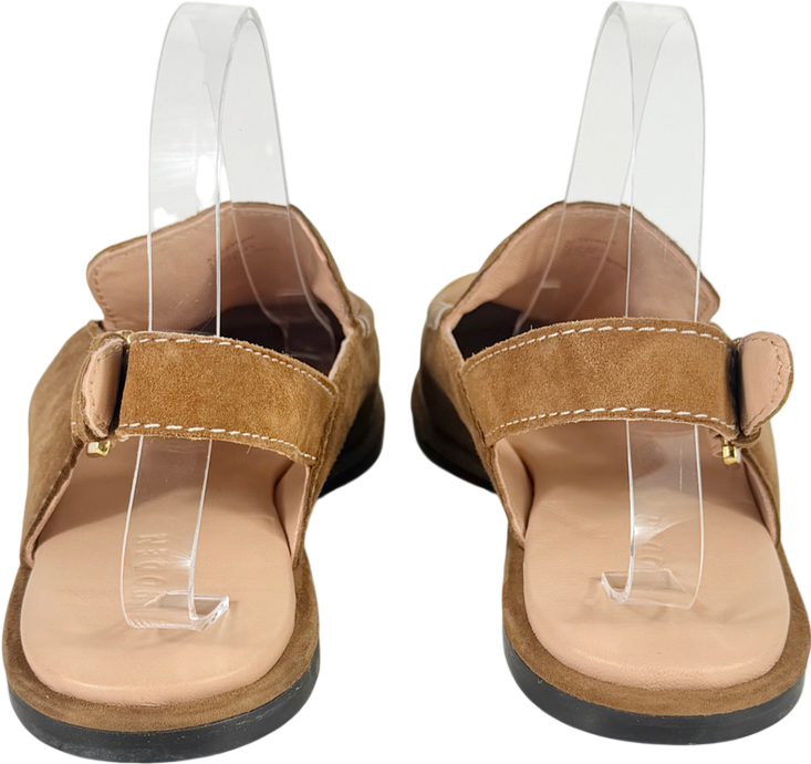 BODEN Slingback Clog Golden Brown UK 8 EU 41