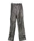 House of CB Black Elenaora Vegan Leather Trousers UK S