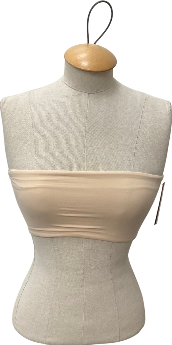 SKIMS Beige Fits Everybody Bandeau Bra - Sand UK S
