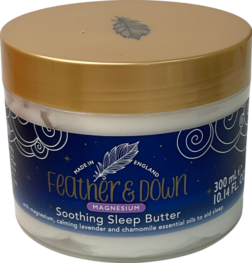 feather and down Magnesium Soothing Sleep Butter 300ml