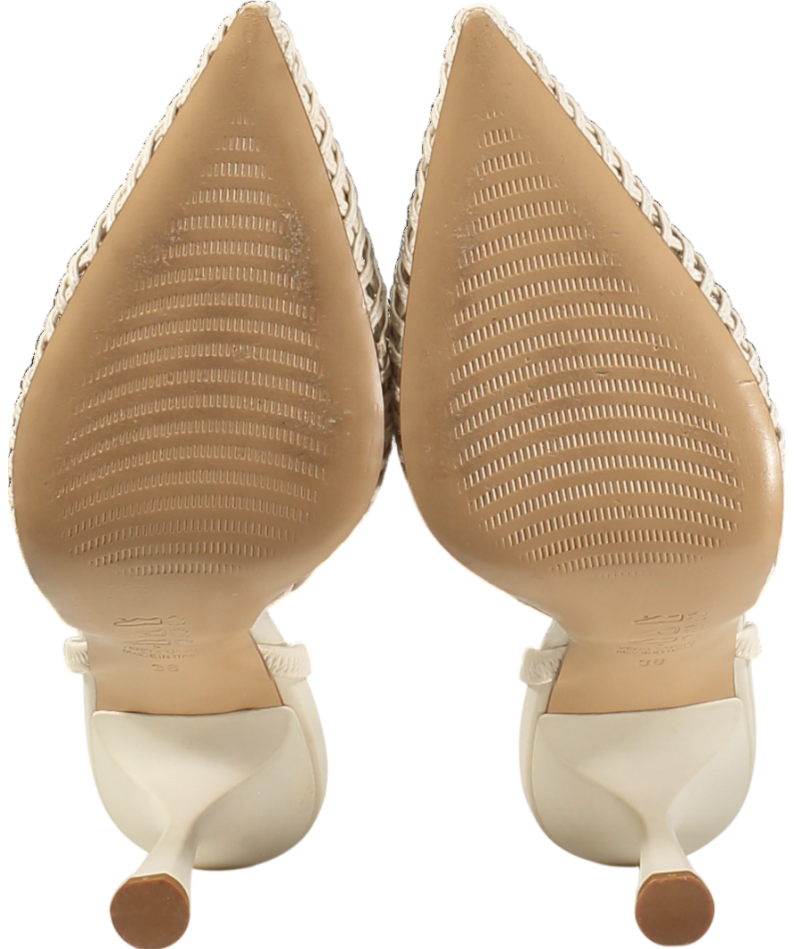 Daniel Cream Tiffarlie Woven Sling Back Court Shoes UK 5 EU 38 👠