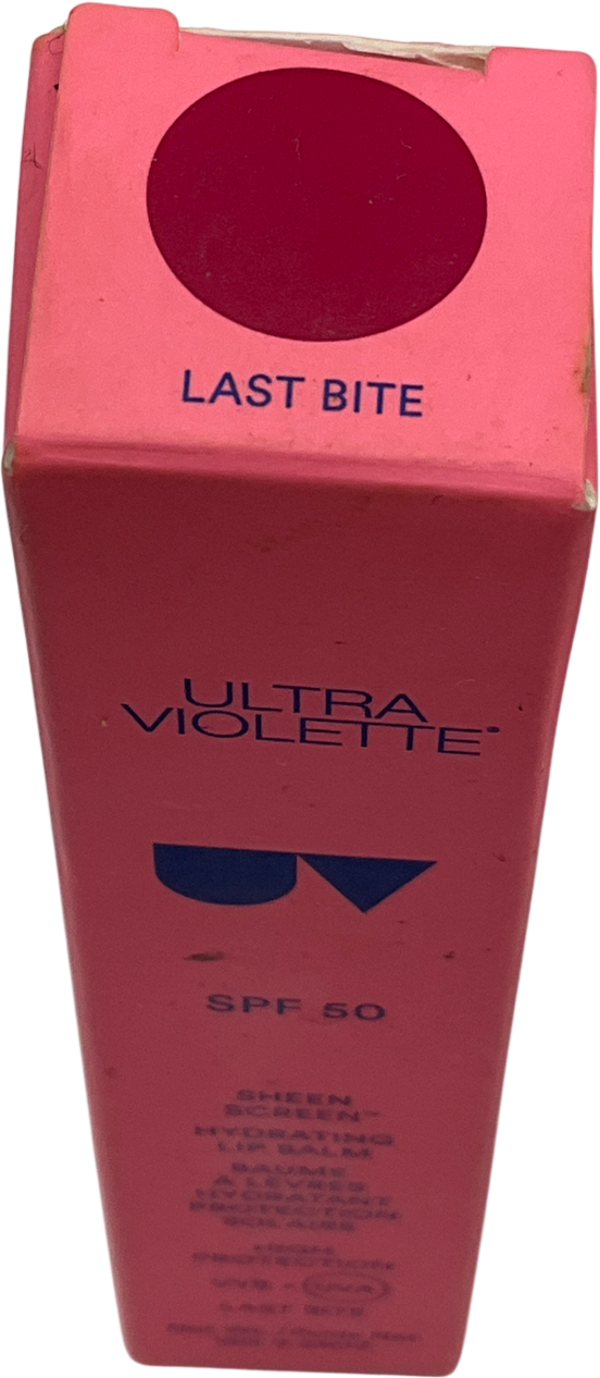 Ultraviolette Sheen Screen Spf 50 Hydrating Lip Balm Last Bite 15g