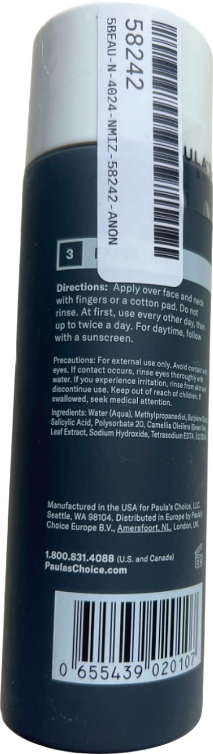 Paula's Choice Skin Perfecting 2% BHA Liquid Exfoliant 118ml