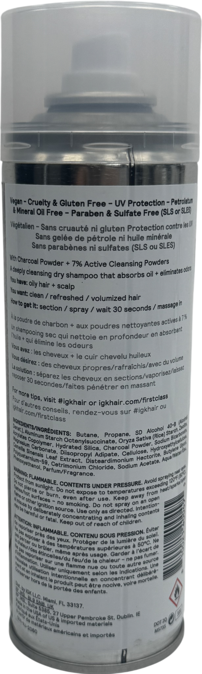 IGK First Class Dry Shampoo 288ml