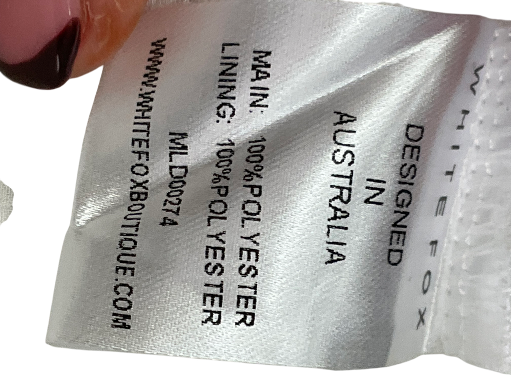 White Fox Still Sleepless Top Off White UK S