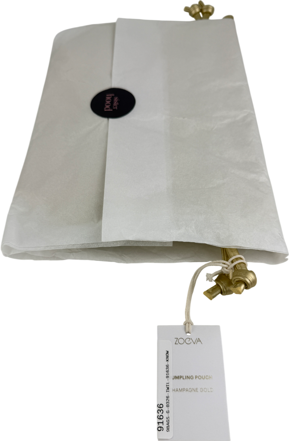 ZOEVA Metallic Dumpling Pouch (gold)