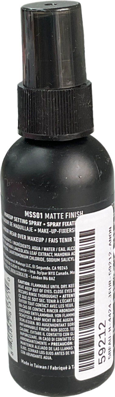 NYX Makeup Setting Spray - Matte Finish 60ml