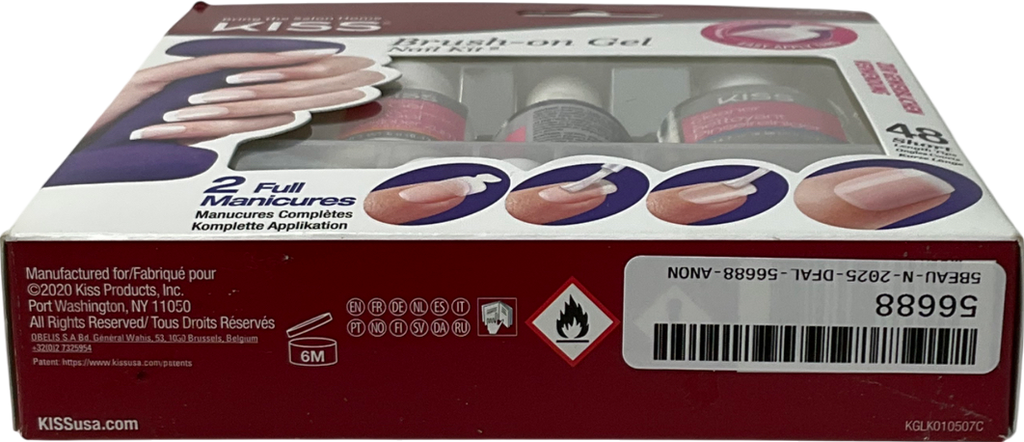 kiss Brush On Gel Kit One size