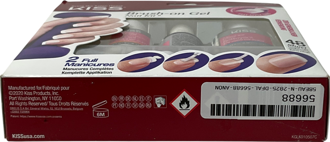kiss Brush On Gel Kit One size