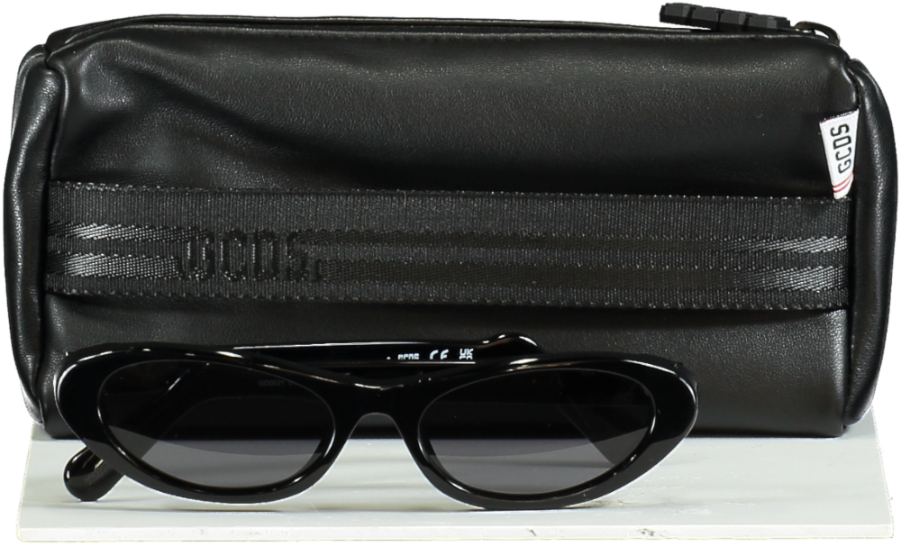 GCDS Black GD0021 Cat Eye Sunglasses