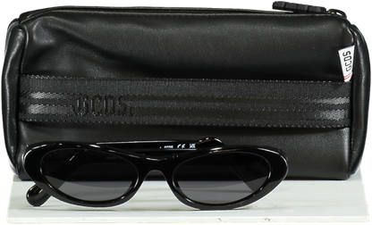 GCDS Black GD0021 Cat Eye Sunglasses