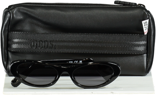 GCDS Black GD0021 Cat Eye Sunglasses