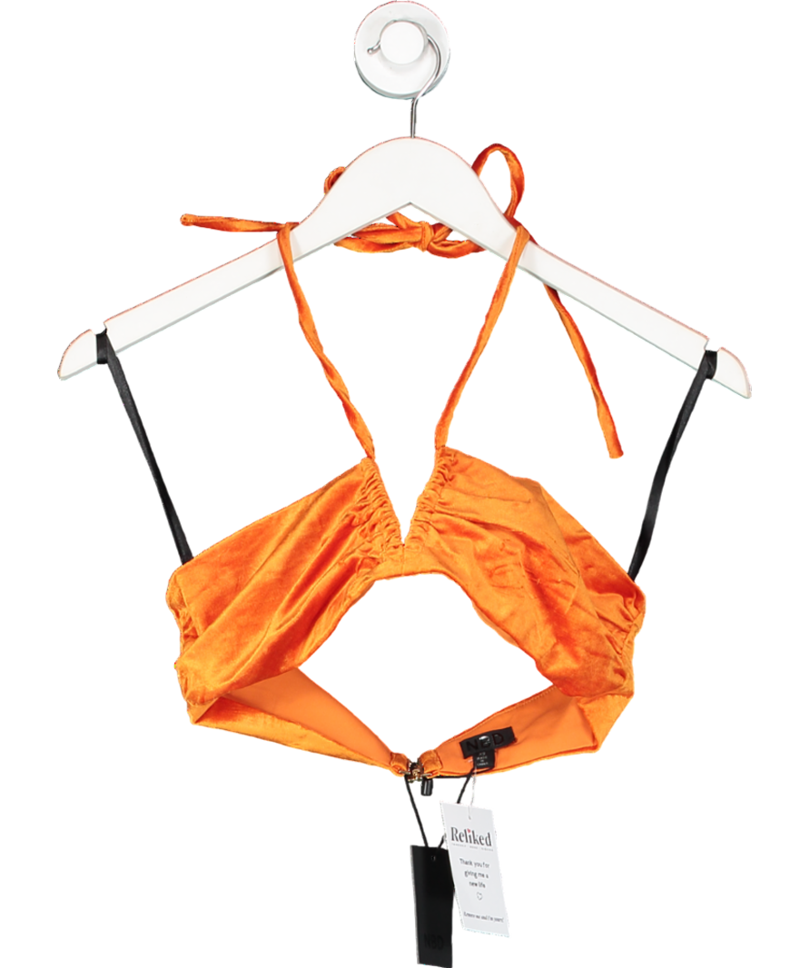 NBD Orange Anok Top UK XS