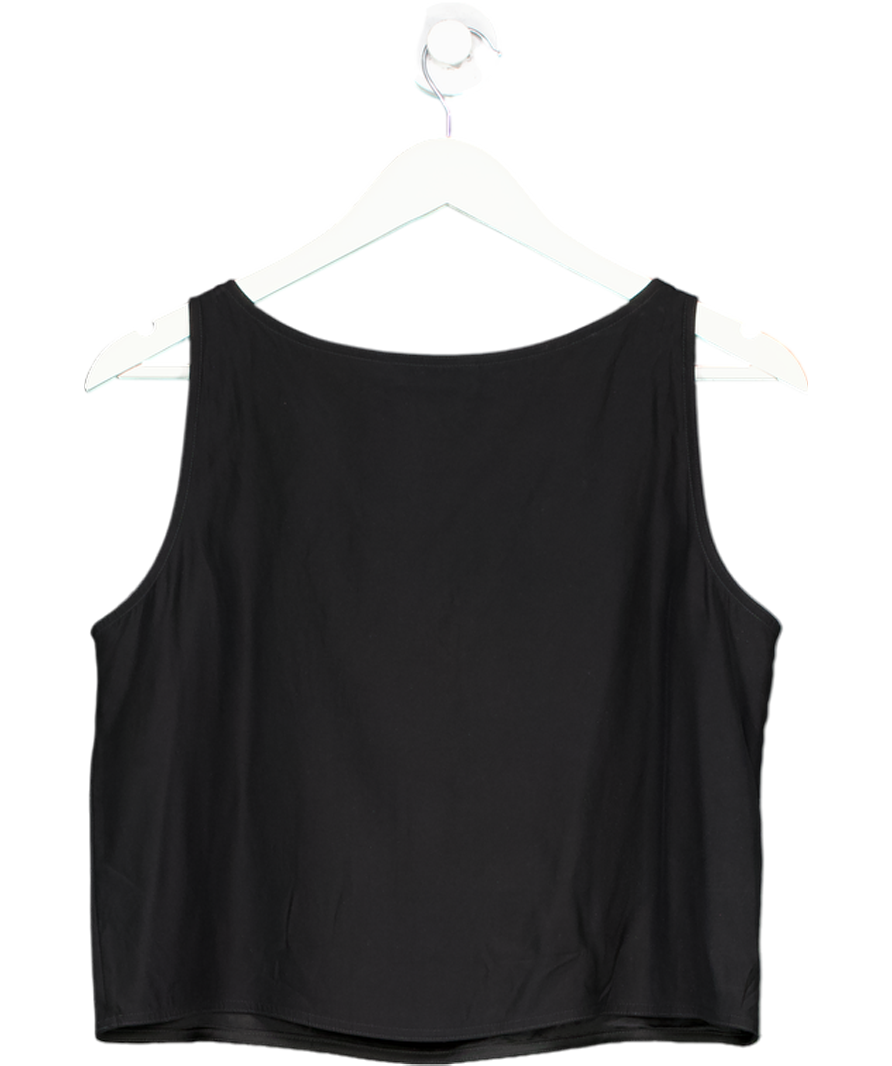 Tory Burch Black Silk Sleeveless Top UK XS/S