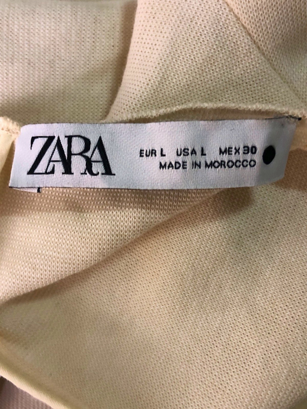 Zara White Jumpsuit UK L