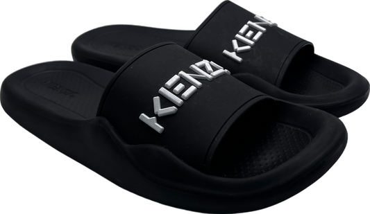 Kenzo Black Sport Pool Slider UK 5 EU 38 👠