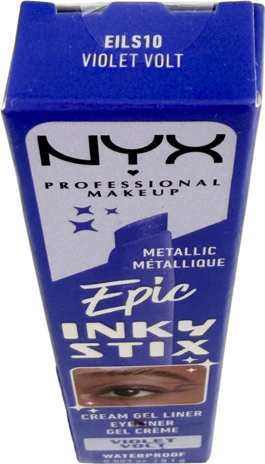 NYX Epic Inky Stix Waterproof Cream Gel Eyeliner Violet Volt 0.1g