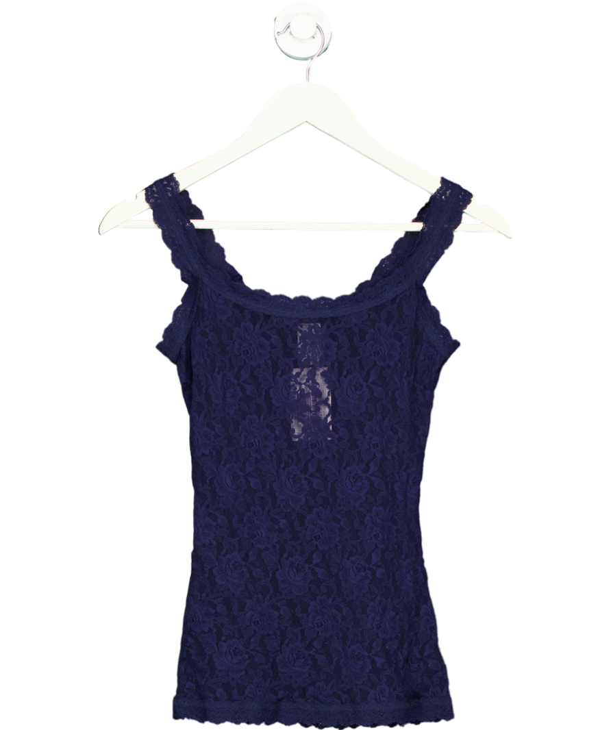 Hanky Panky Blue Signature Lace Classic Camisole UK XS