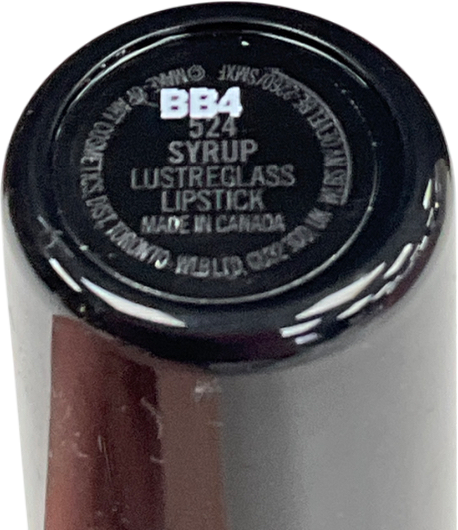 MAC Lustreglass Lipstick 524 Syrup One size