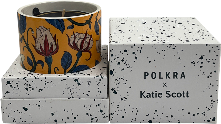 Polkra White Katie Scott Atlas Candle