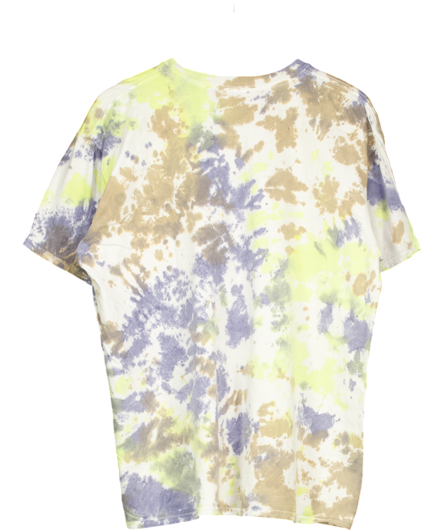 Serge DeNimes Multicoloured Tie Dye Effect T Shirt UK L