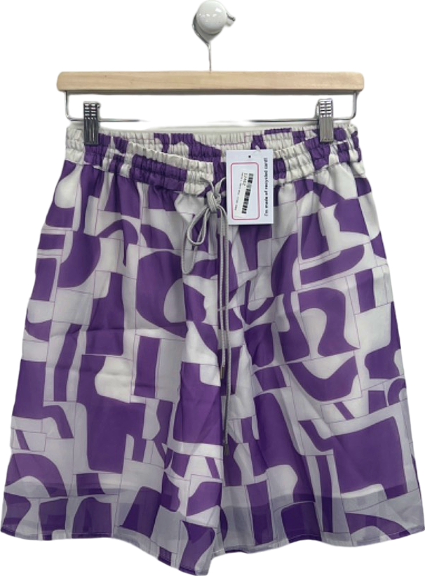 Baum Und Pferdgarten Purple Printed Shorts UK M