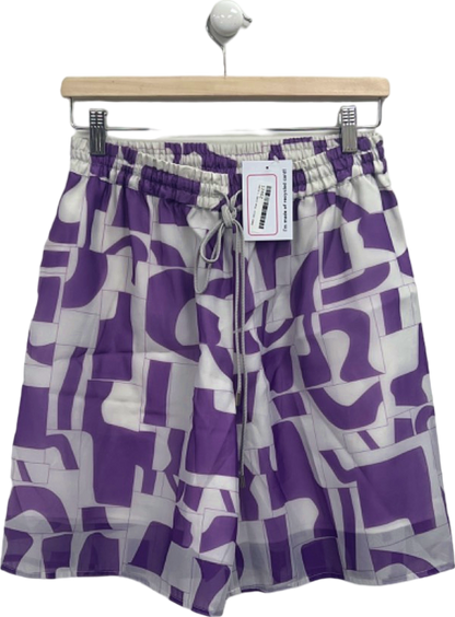 Baum Und Pferdgarten Purple Printed Shorts UK M