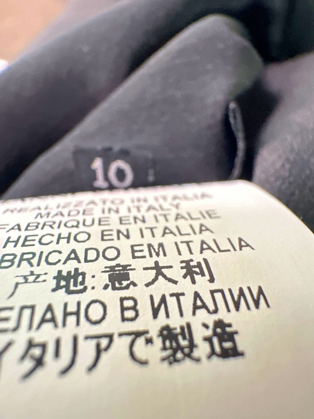 Versace Black Pencil Skirt UK 10