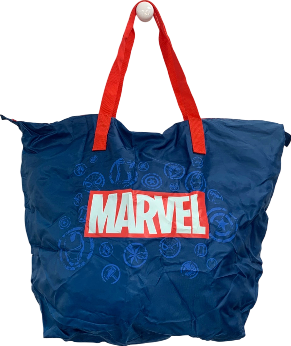 Marvel Blue Tote Bag One Size