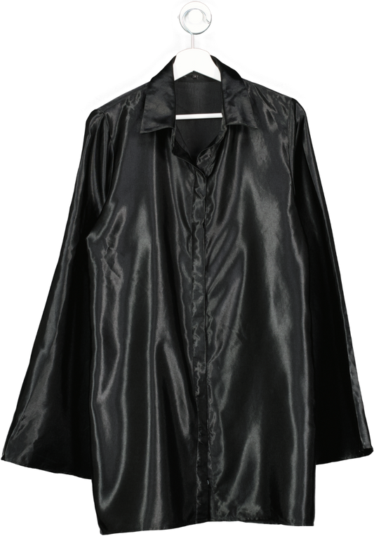 Kilentar Black Asa Shirt Dress UK S