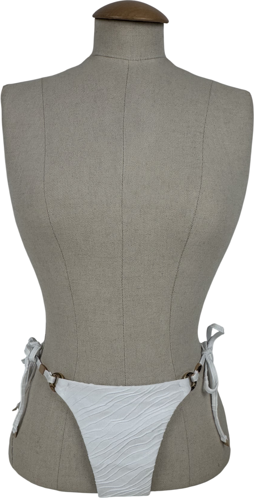 Sea Level White De Soleil Tie Side Bikini Pant UK 6