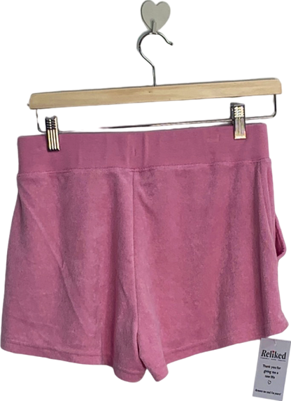 Juicy Couture Pink Terry Cloth Shorts S UK Size 8