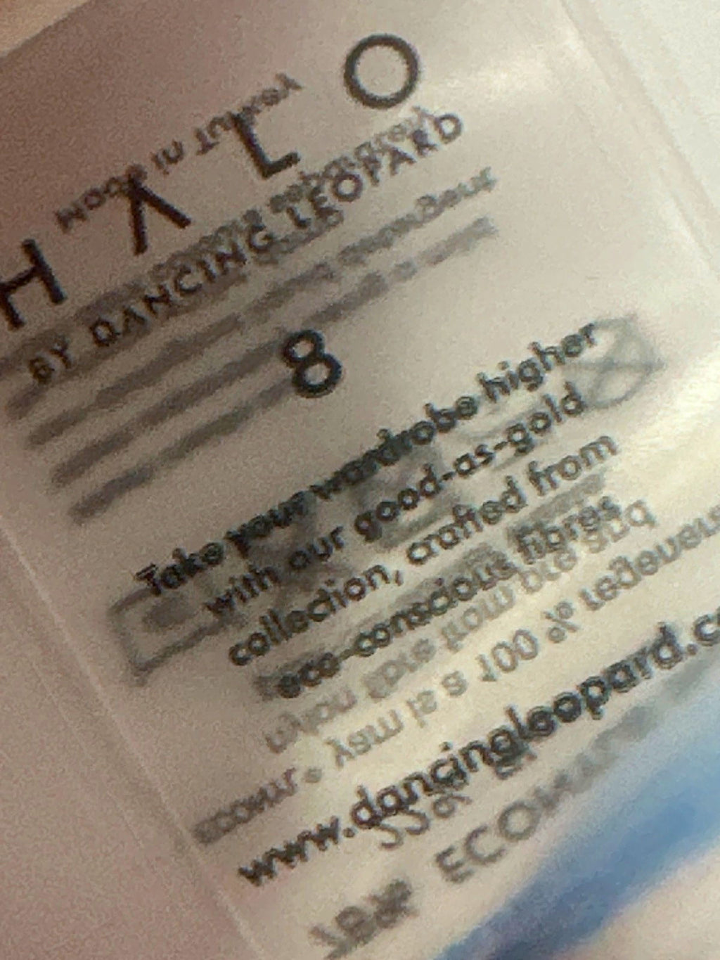 Halo White Salinas Bikini Top UK 8