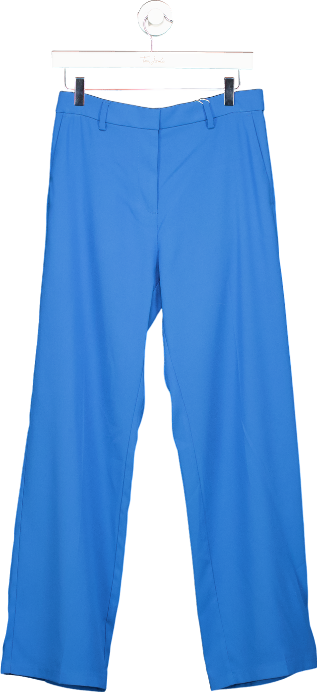 Marks & Spencer Blue Regular Trousers UK 10