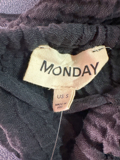 Monday Black Linen Trousers US S