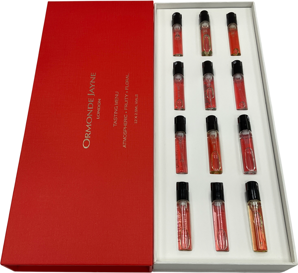 Ormonde Jayne Tasting Menu - Atmospheric / Fruity / Floral Perfume 12x2.5ml