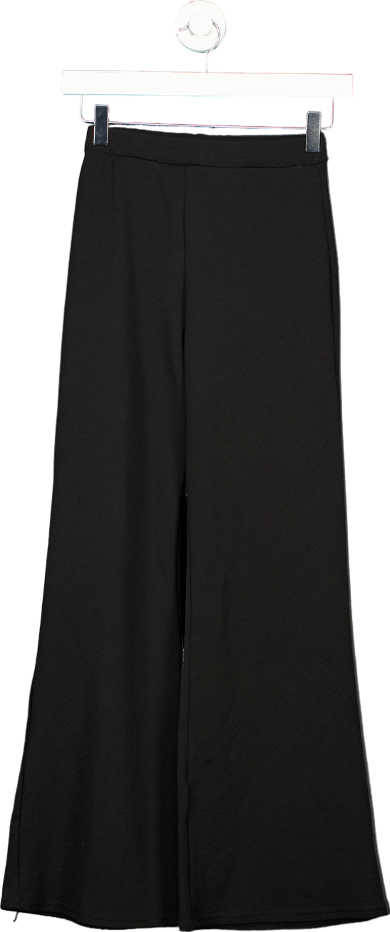 I Saw It First Black Wide Leg Trousers UK 8