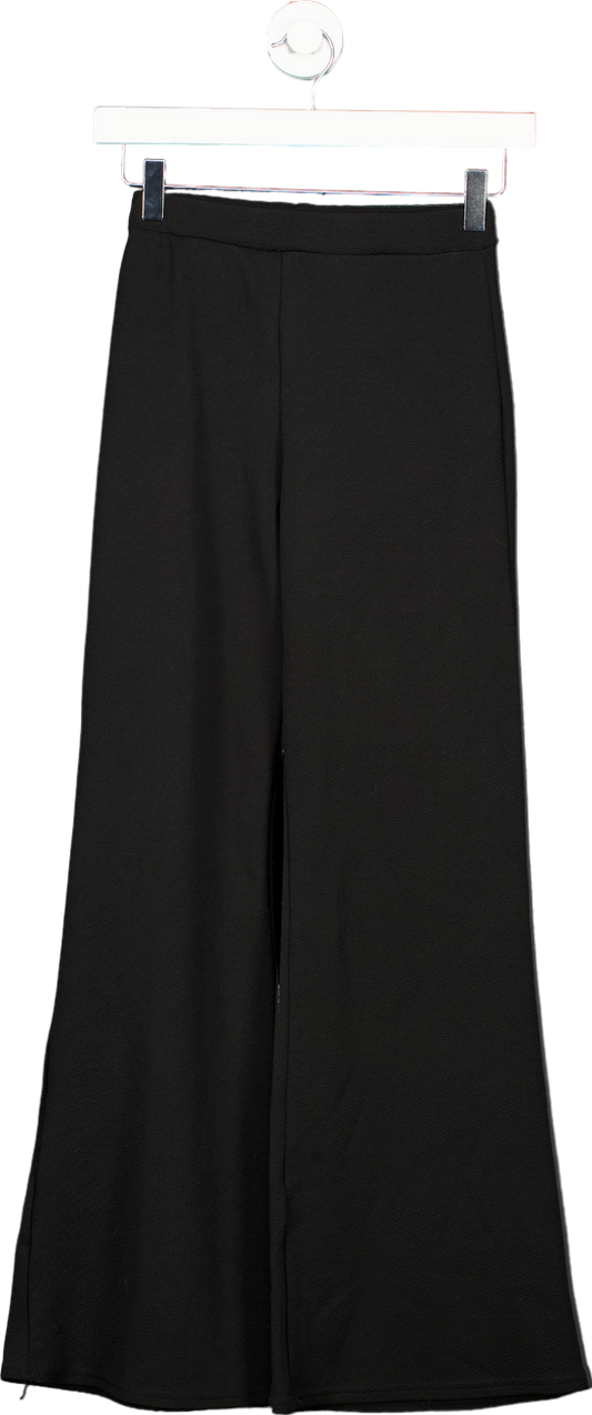 I Saw It First Black Wide Leg Trousers UK 8