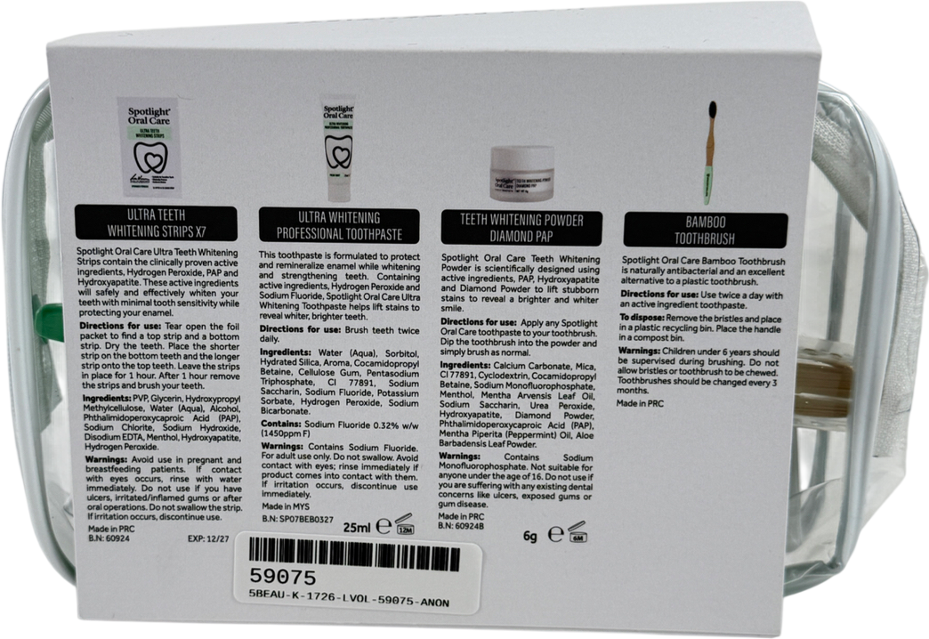 Spotlight oral care Ultra Whitening Starter Kit