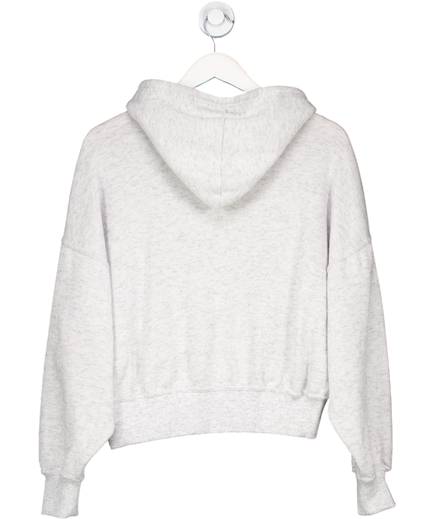 ZARA Light Grey Pullover Hoodie UK S
