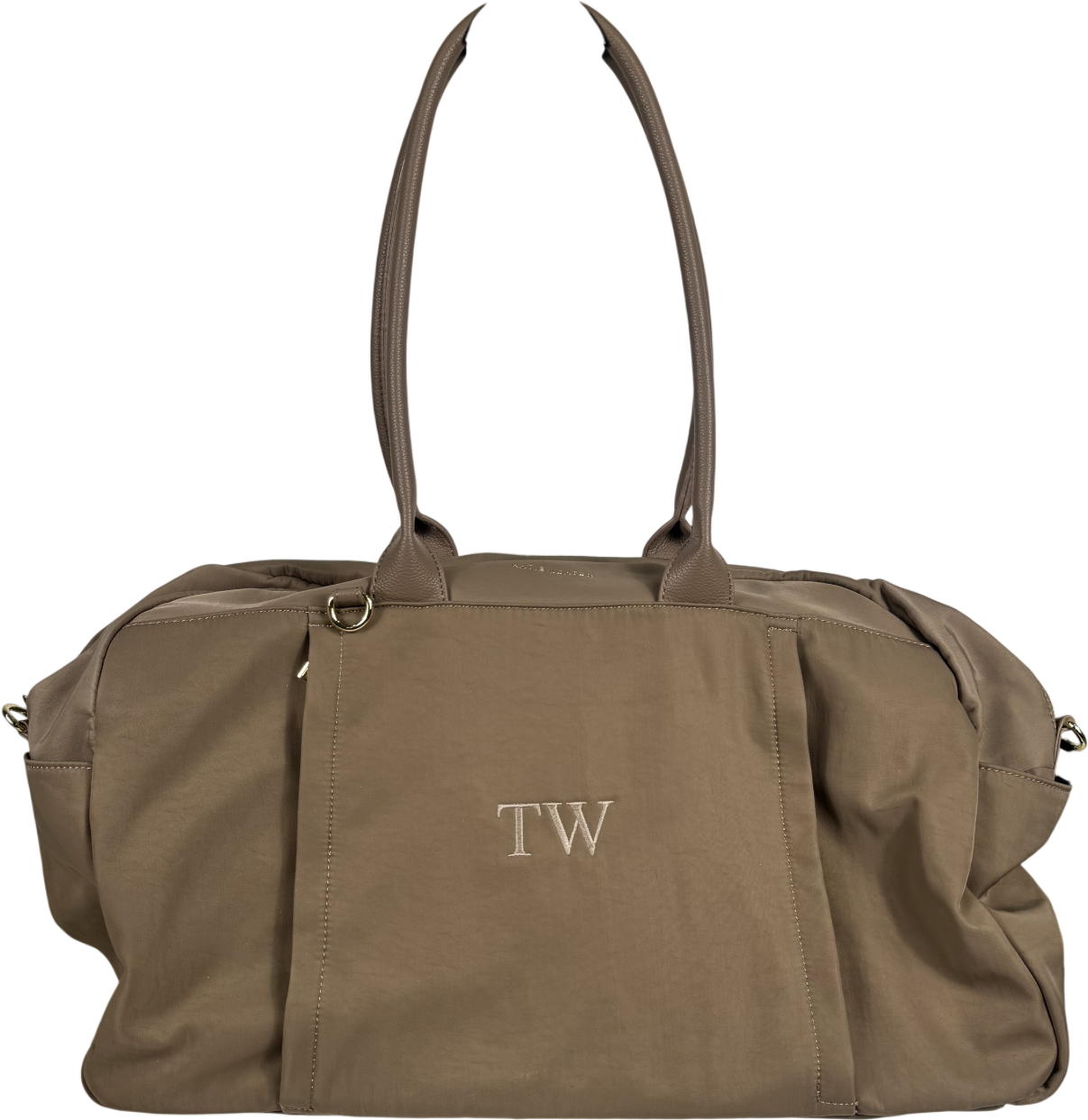 Katie Loxton Beige Nylon Luxe Everyday Holdall Bag - Taupe One Size