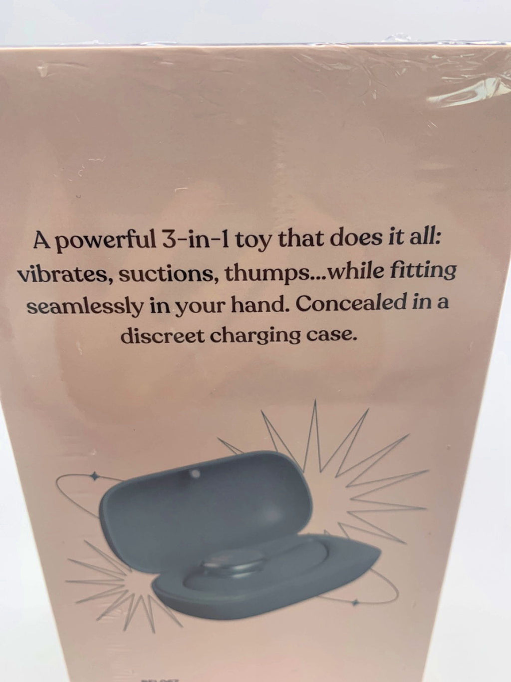 Bellesa Thump Vibrator in charging case