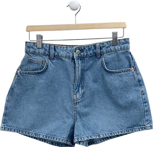 PrettyLittleThing Blue Denim Shorts UK 10