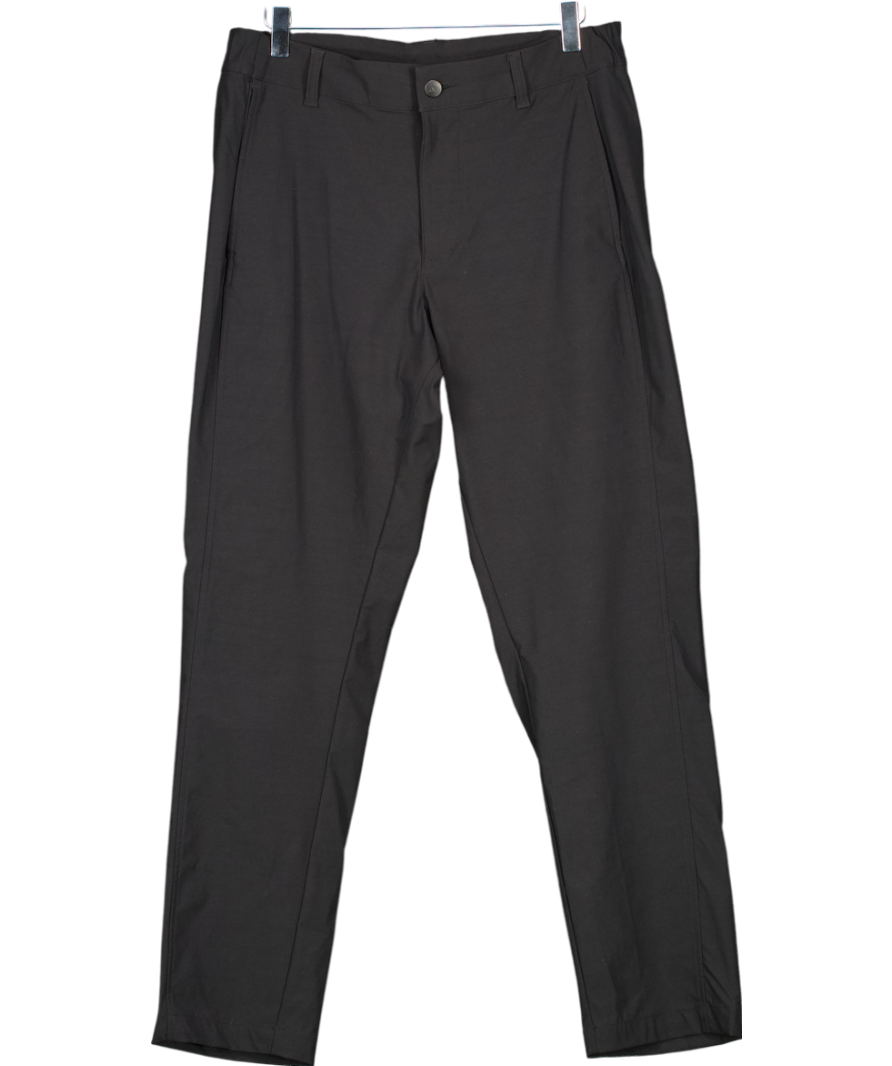 adidas Black 3-stripes Tapered-fit Golf Trousers W30