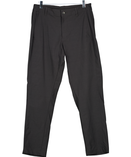 adidas Black 3-stripes Tapered-fit Golf Trousers W30