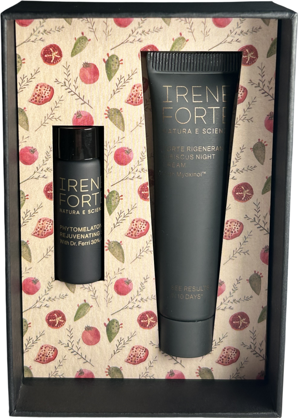 Irene Forte Skincare Night Renewal Travel Kit Universal 5ml and 15ml